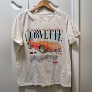 Corvette Stingray t shirt in size large